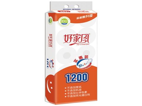 好家风卫生卷纸1200实惠装